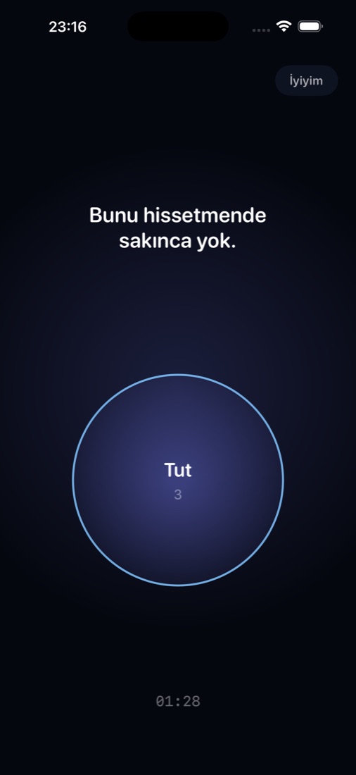 Canlı eşlik ekranı
